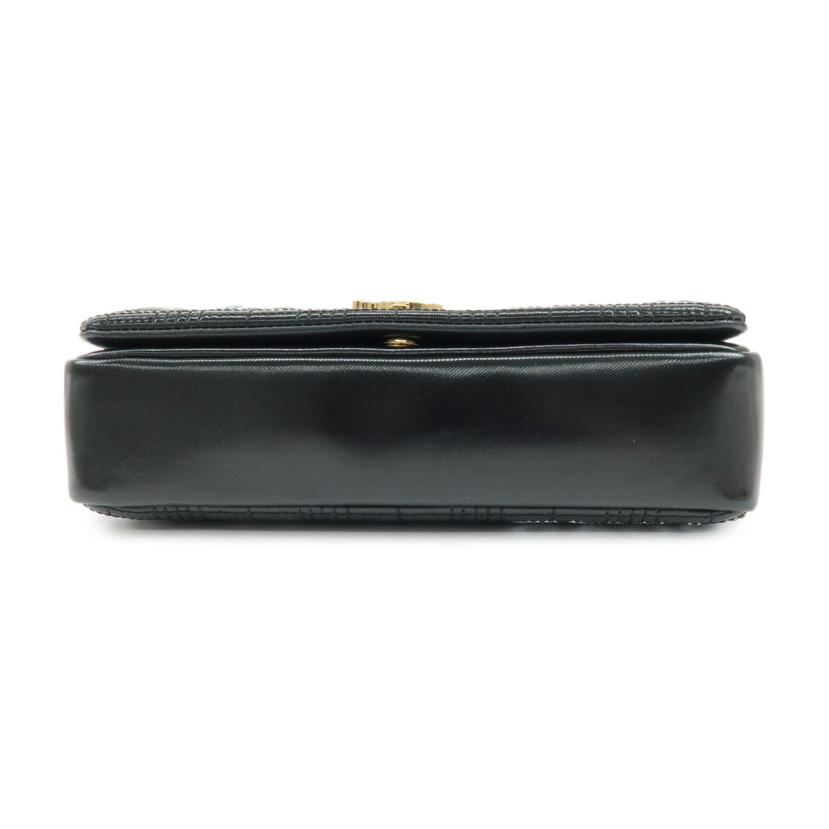Burberry Lola Clutch on Chain Quilted Leather, Black, Leather, Clutch