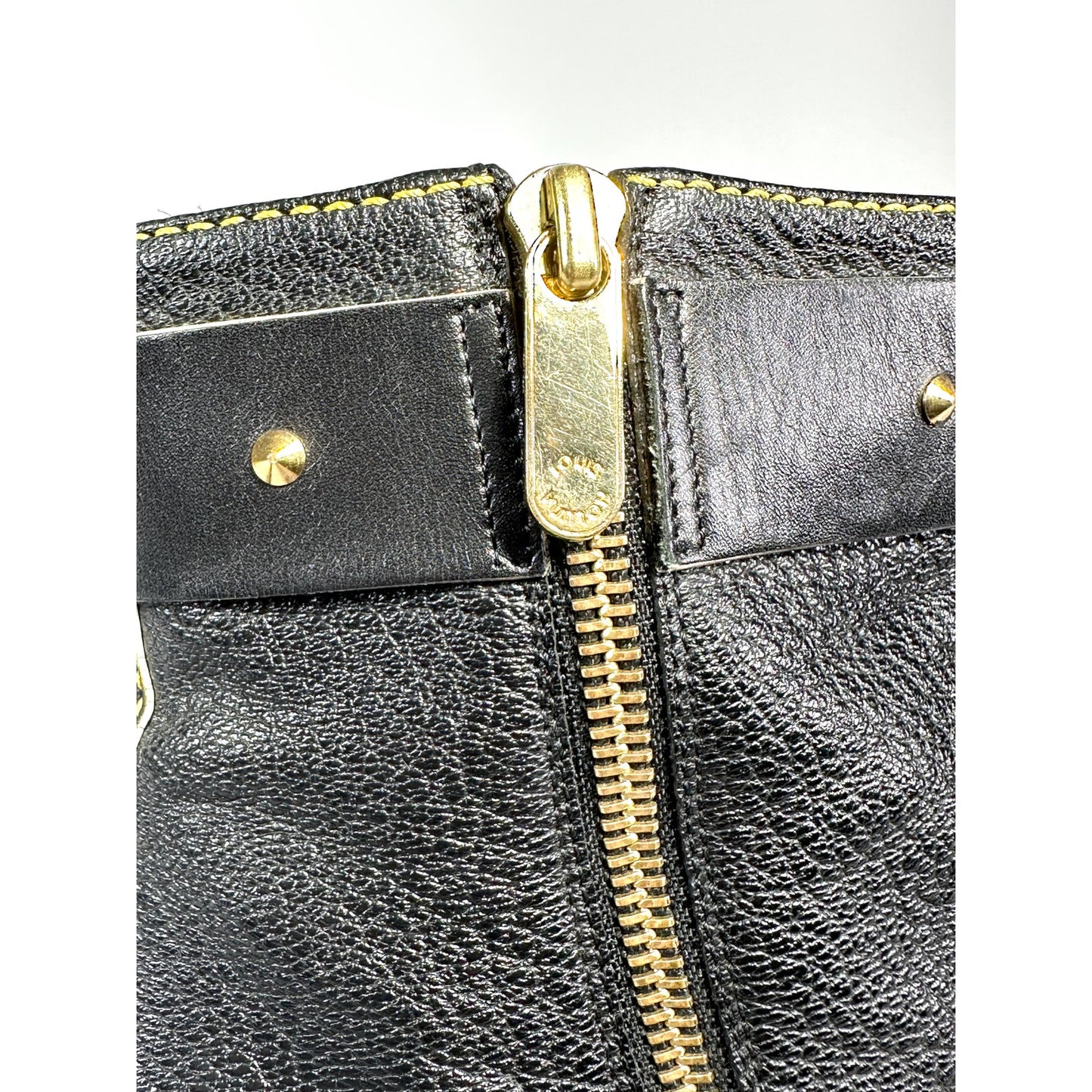 LOUIS VUITTON Suhali Stud Ankle Boots