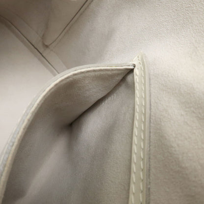 Louis Vuitton Alma Epi Leather, White, Leather, Handbag