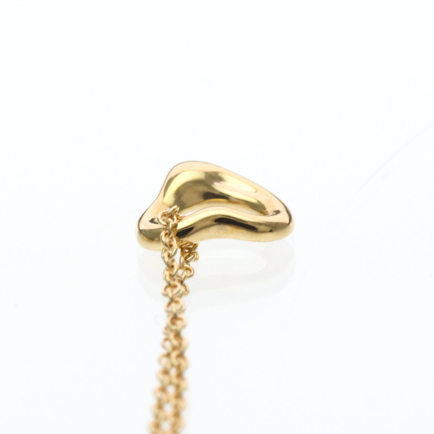 Tiffany & Co. Elsa Peretti Open Heart Pendant 18K Rose Gold, Pink, Pink Gold, Necklace