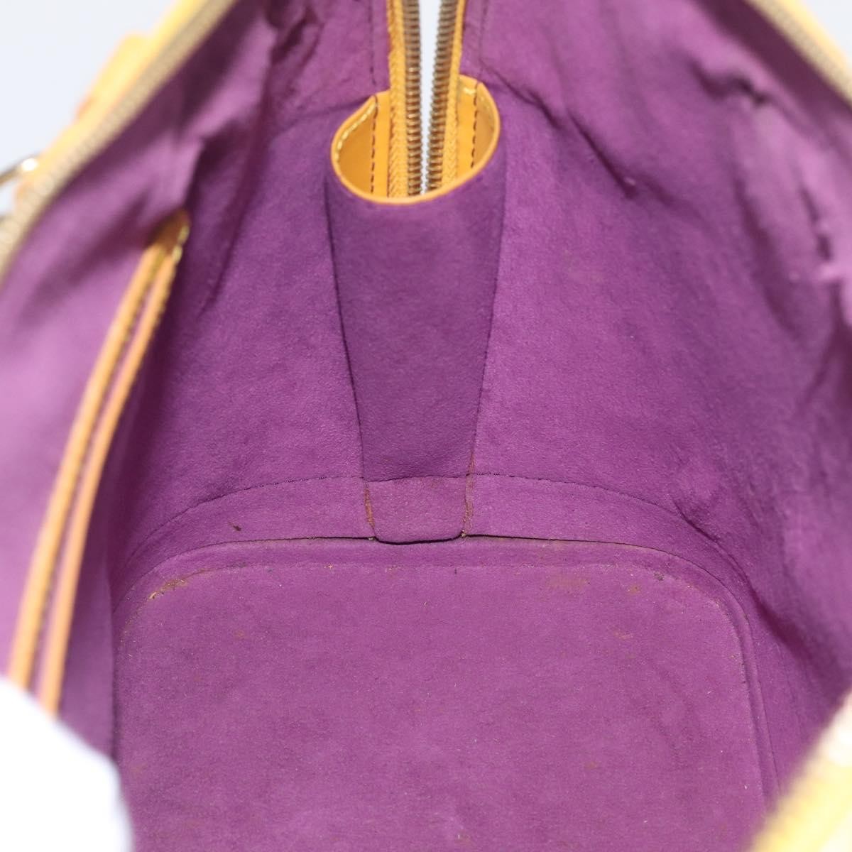 Louis Vuitton Vintage Alma Epi Leather, Yellow, Leather, Handbag