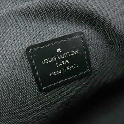 Louis Vuitton Kaluga Pochette Clutch Taiga Leather, Black, Leather, Clutch
