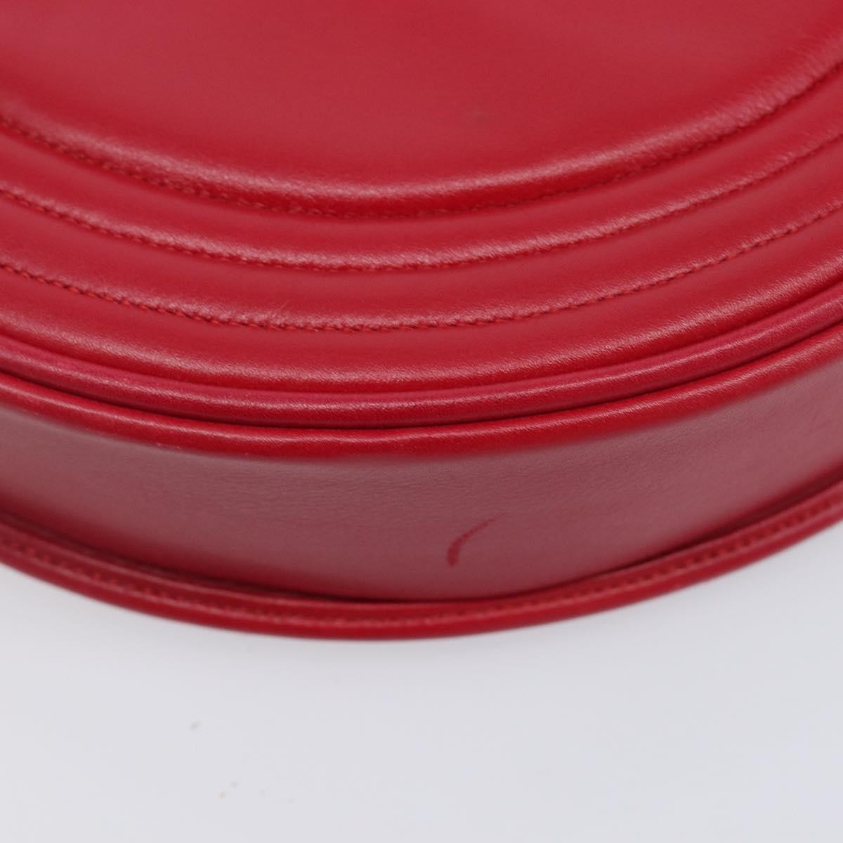 Saint Laurent Vintage Shoulder bag Leather, Red, Leather, Shoulder Bag