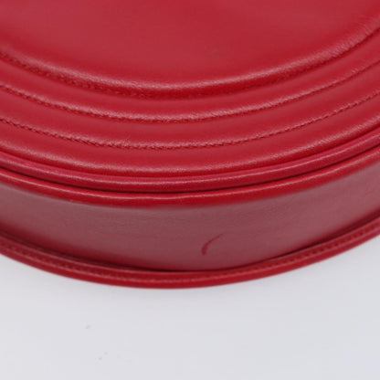 Saint Laurent Vintage Shoulder bag Leather, Red, Leather, Shoulder Bag