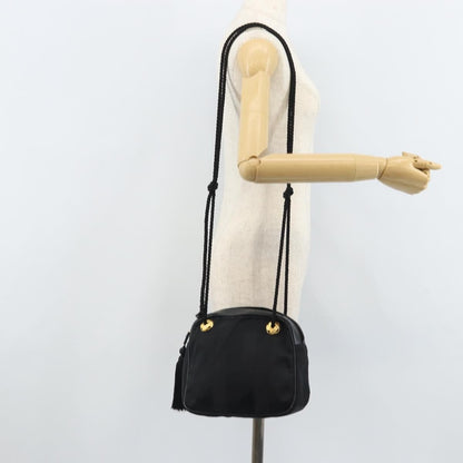 Salvatore Ferragamo Vintage Canvas, Black, Canvas, Shoulder Bag