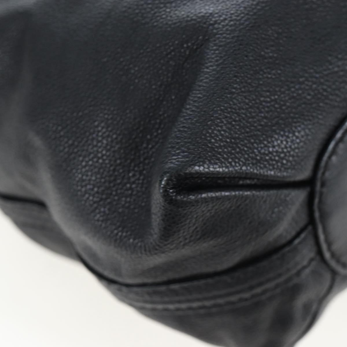 Chloe Elsie Convertible Satchel Leather, Black, Leather, Handbag