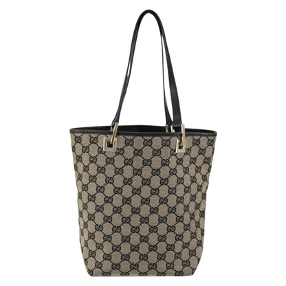 Gucci Tote Bag Canvas, BEIGE, CANVAS, Tote bag