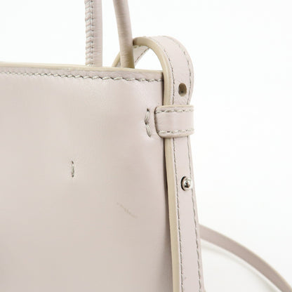 Chloe Sense Leather, Pink, Leather, Tote Bag