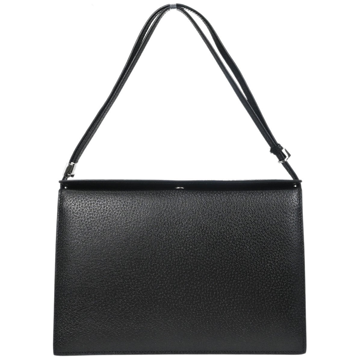 Gucci Vintage Leather, Black, Leather, Shoulder Bag