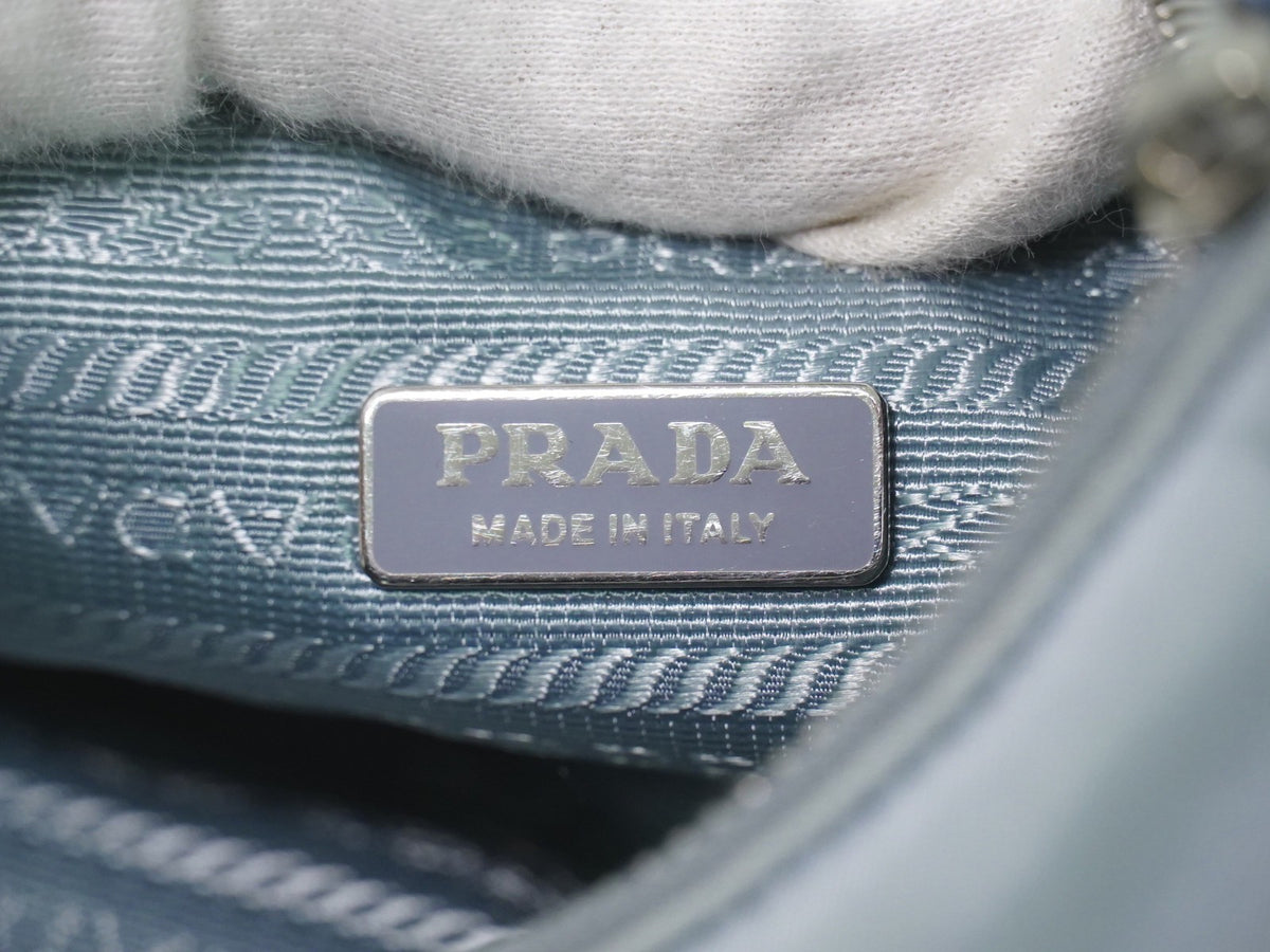 Prada Re-Edition 2005 Tessuto, Blue, Nylon, Shoulder Bag