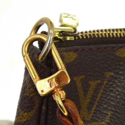 Louis Vuitton Pochette Accessoires NM Monogram Canvas, Brown, Canvas, Clutch