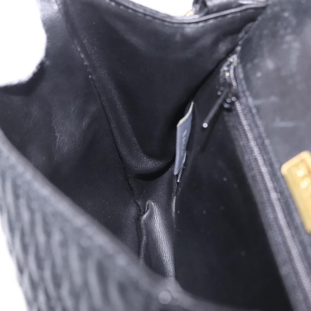 Bally Handbag Leather, Black, Leather, Handbag