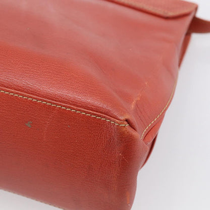 Loewe Vintage Velazquez Top Handle Leather, Orange, Leather, Handbag