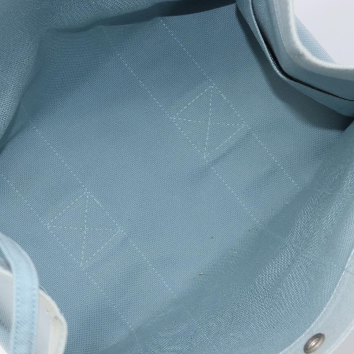 Hermes Bora Bora Toile, Blue, Canvas, Tote Bag