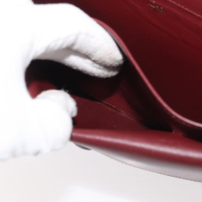 Cartier Must de Cartier Clutch Leather, Burgundy, Leather, Clutch