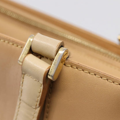 Burberry Handbag Leather, Beige, Leather, Handbag