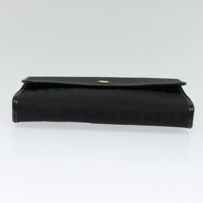 Christian Dior Vintage Trotter Flap Canvas, Black, Canvas, Shoulder Bag