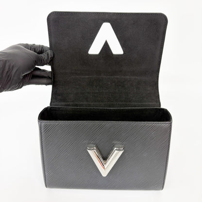 Louis Vuitton Twist Epi Leather, Black, Leather, Handbag