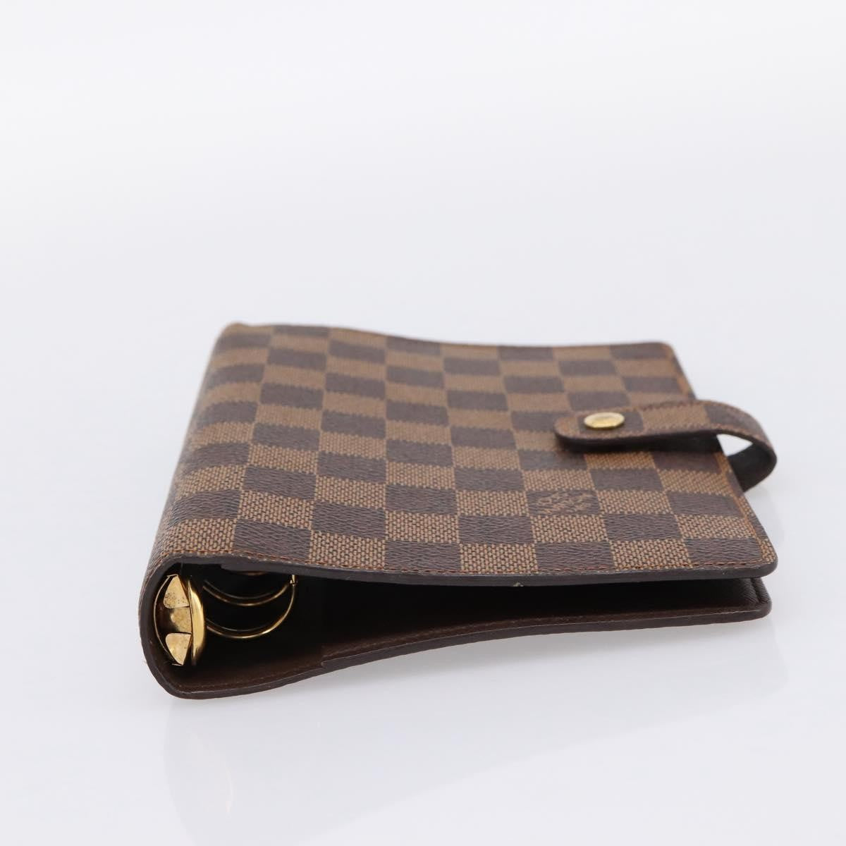 Louis Vuitton Agenda Cover Damier Canvas, Brown, Canvas, Wallet
