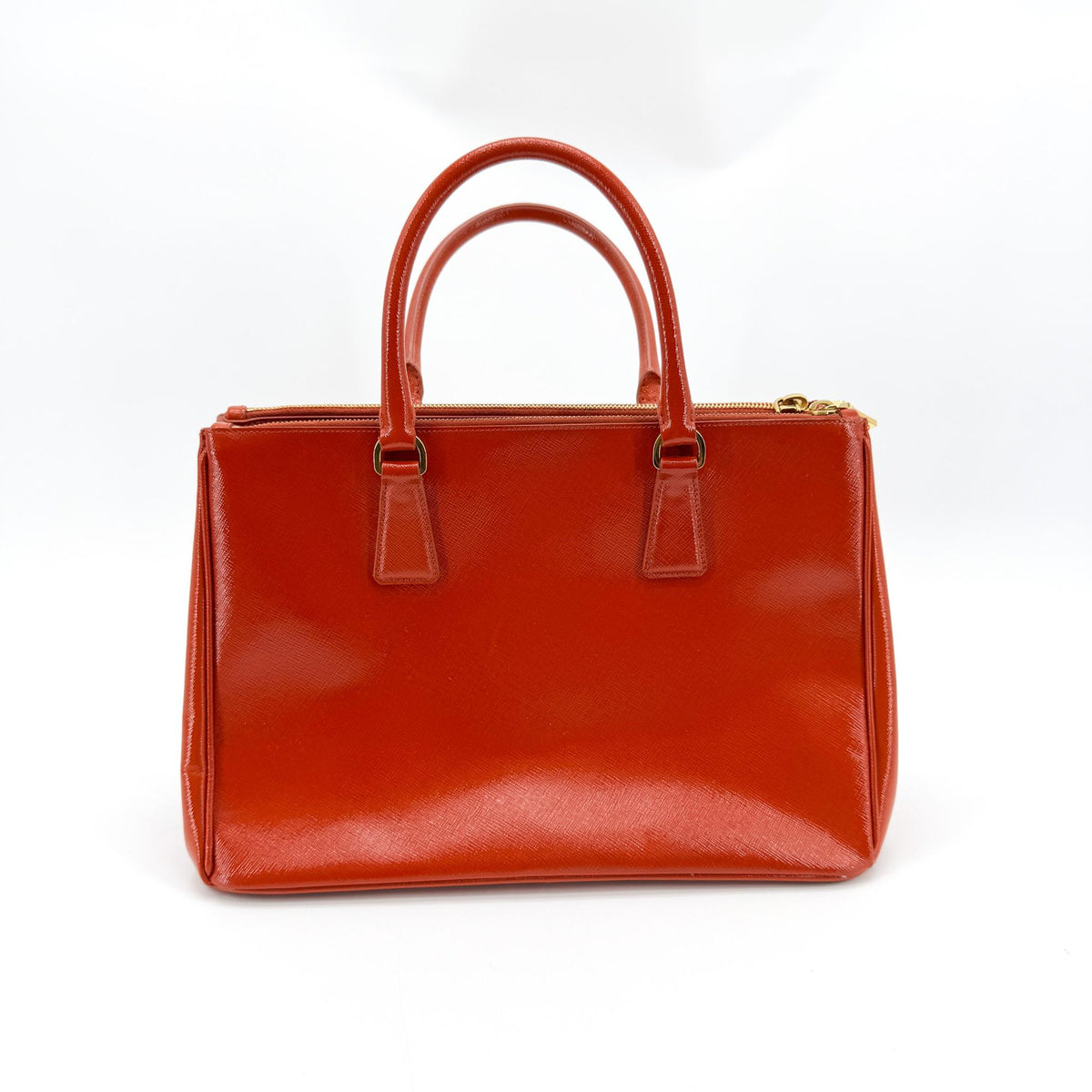 Prada Galleria  Strap leather, Red, Leather, Handbag
