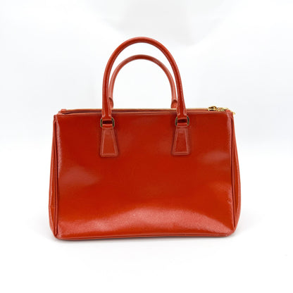 Prada Galleria  Strap leather, Red, Leather, Handbag