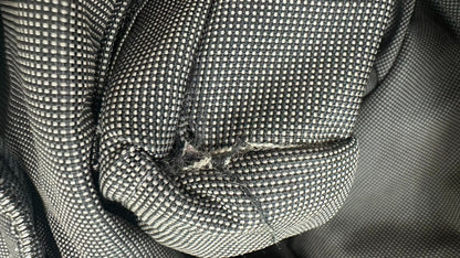 Hermes Herline Canvas, Gray, Canvas, Backpack