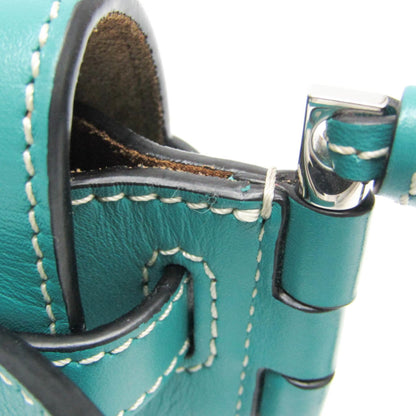 Loewe Gate Belt Leather, Blue, Leather, Shoulder Bag