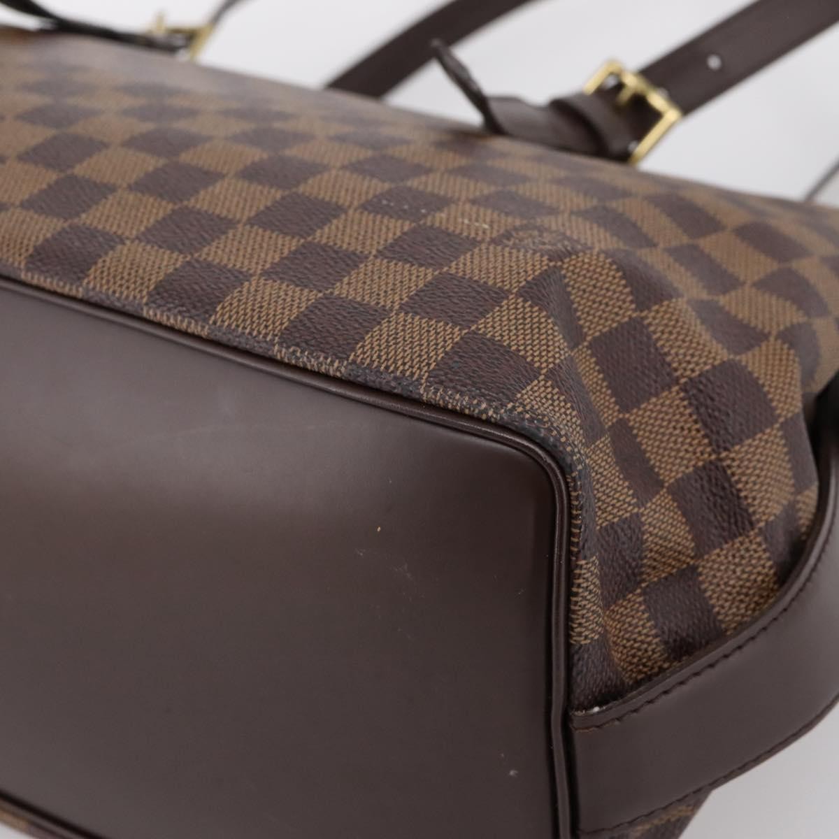 Louis Vuitton Chelsea Damier, Brown, Canvas, Handbag