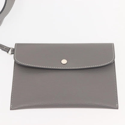 Stella McCartney Alter Tote Leather, Gray, Leather, Tote Bag