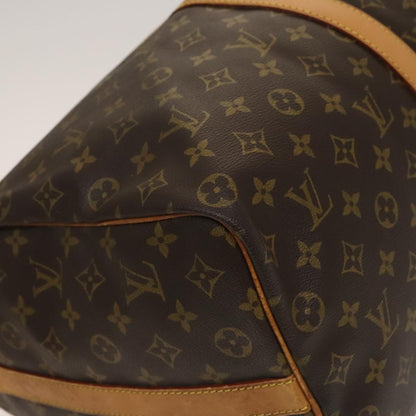 Louis Vuitton Keepall Bandouliere Bag Monogram Canvas, BROWN, CANVAS, Travel bag