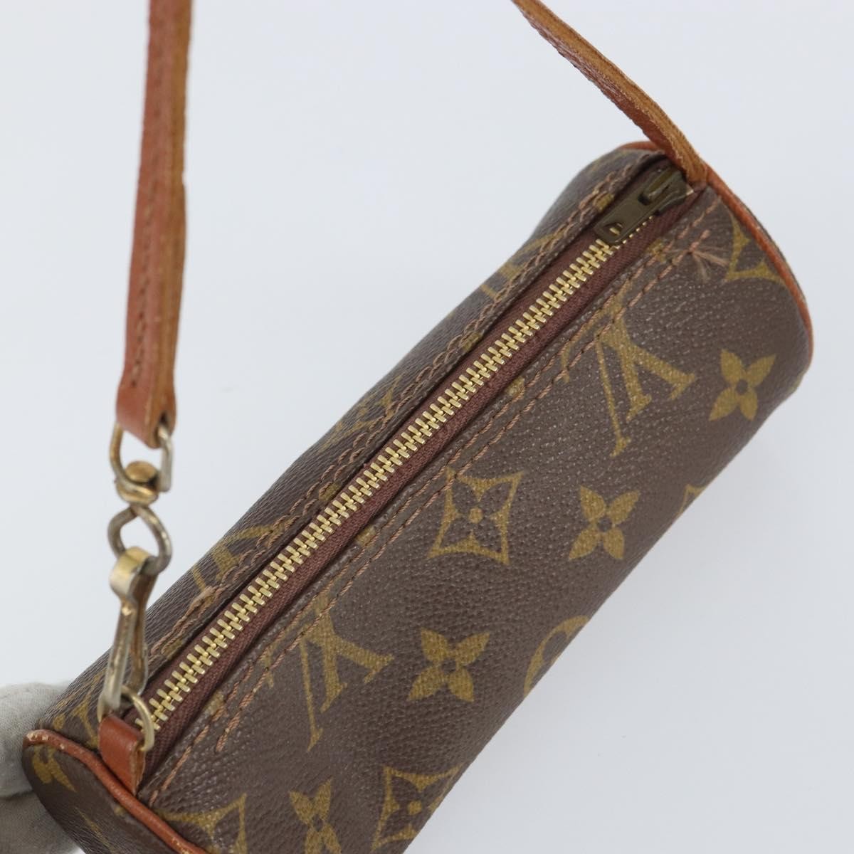 Louis Vuitton Papillon Pochette Monogram Canvas, Brown, Canvas, Clutch