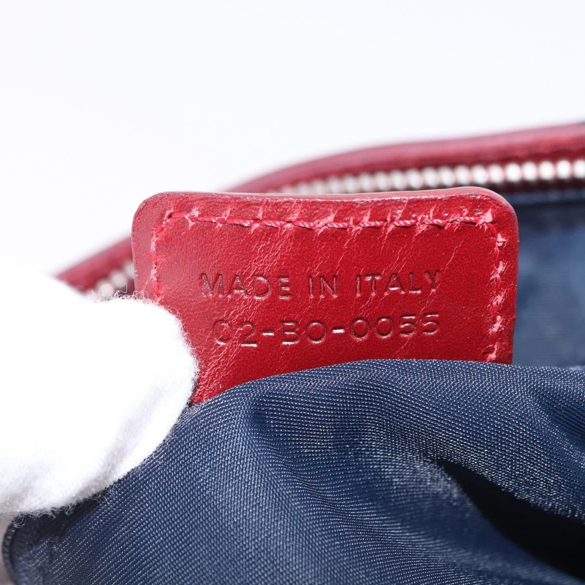 Christian Dior Vintage Trotter Zip Diorissimo Canvas, Navy, Canvas, Tote Bag
