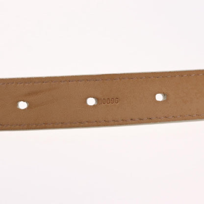Louis Vuitton Vernis Belt LV Monogram Vernis, Beige, Patent Leather, Belt