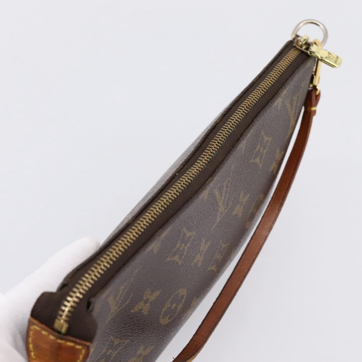 Louis Vuitton Pochette Accessoires NM Monogram Canvas, Brown, Canvas, Clutch