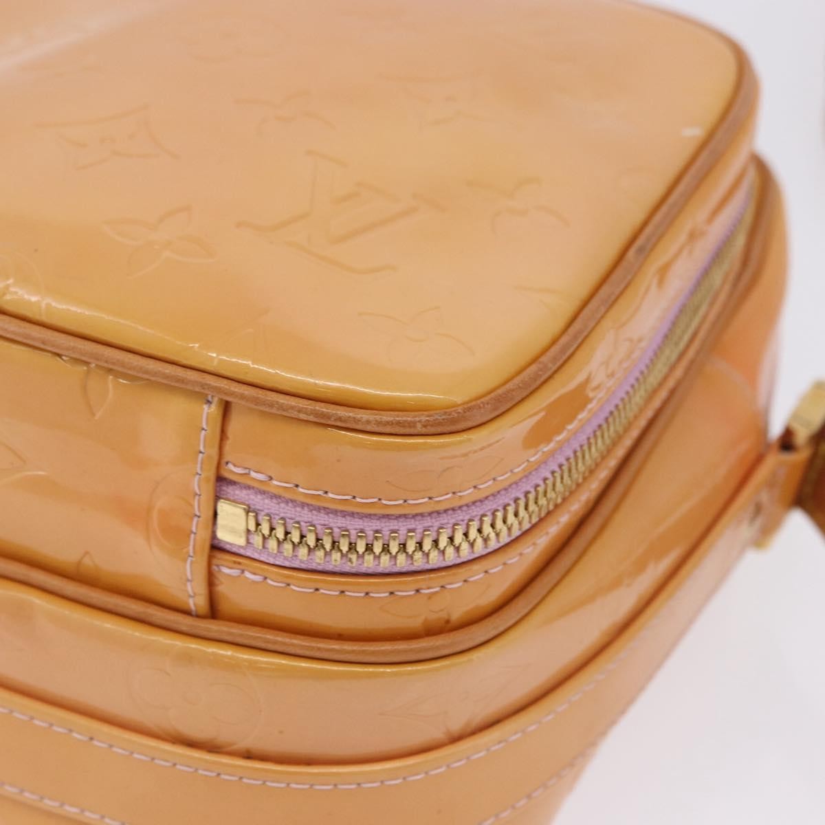 Louis Vuitton Wooster Monogram vernis, Yellow, Patent Leather, Shoulder Bag