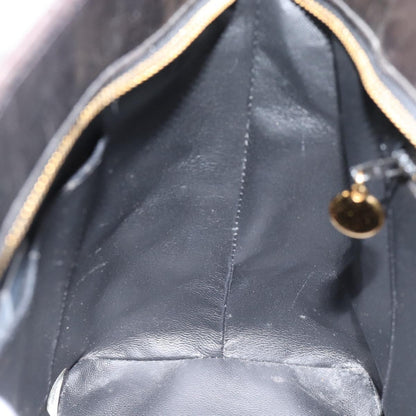 Chanel Matelassé Lambskin leather, Black, Leather, Tote Bag