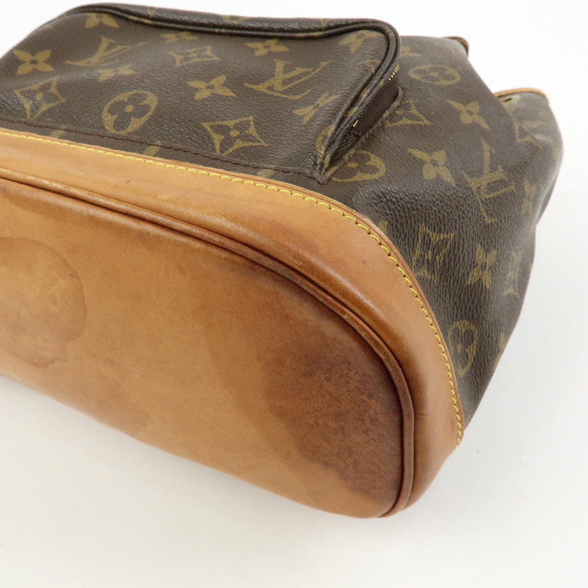 Louis Vuitton Montsouris Monogram Canvas, Brown, Canvas, Backpack