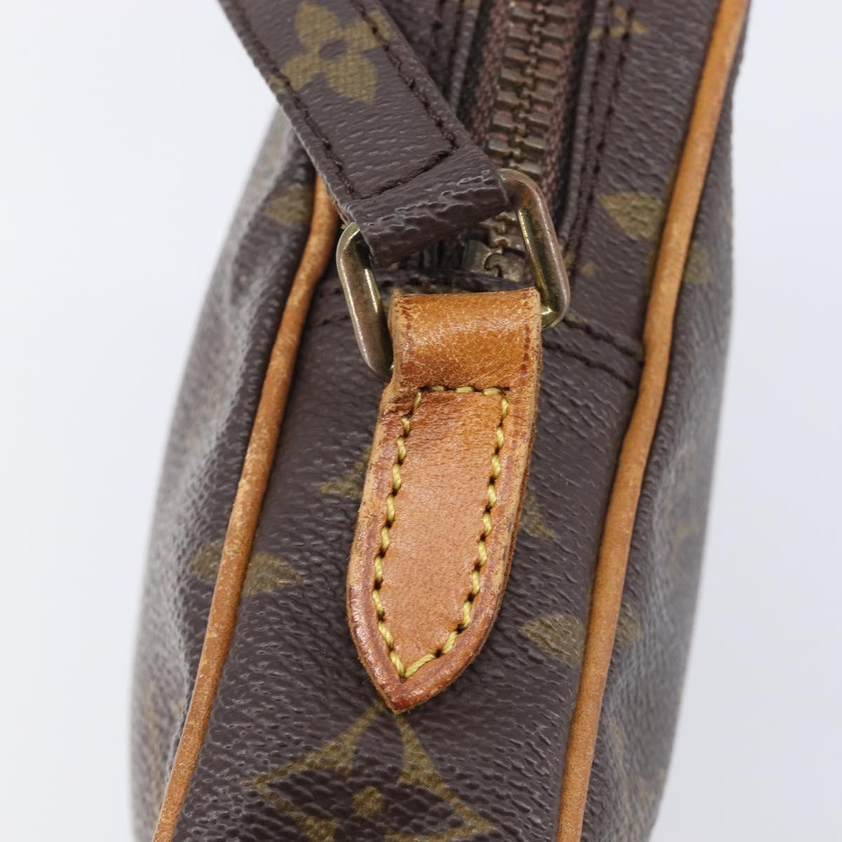 Louis Vuitton Danube Monogram Canvas, Brown, Canvas, Handbag