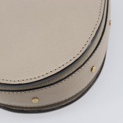 Chloe Pixie Belt Leather and Suede, Beige, Leather, Handbag