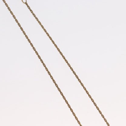 Christian Dior CD Pendant Metal and Crystals, Gold, Metal, Necklace