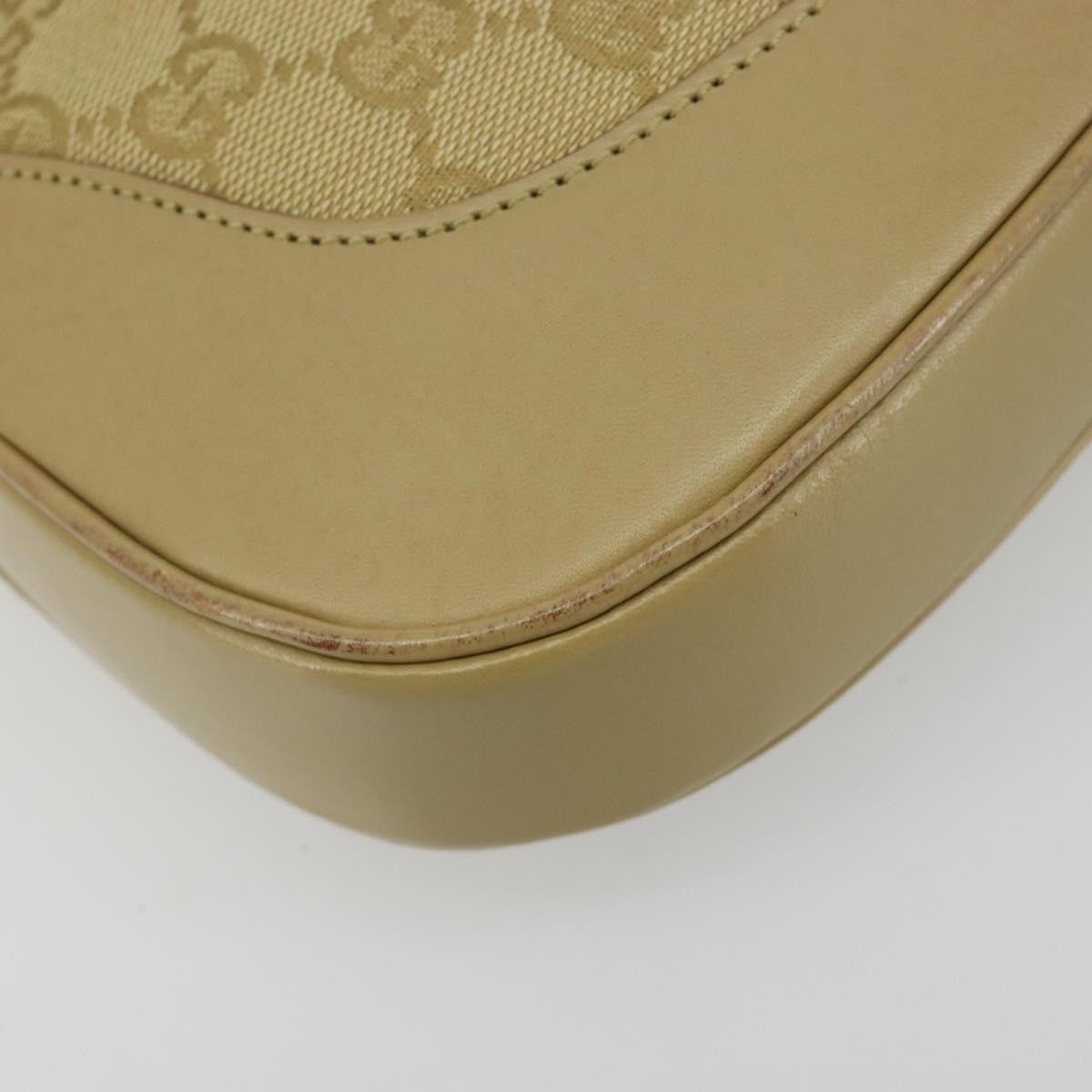 Gucci Web Jackie O Hobo GG Canvas, Beige, Canvas, Shoulder Bag