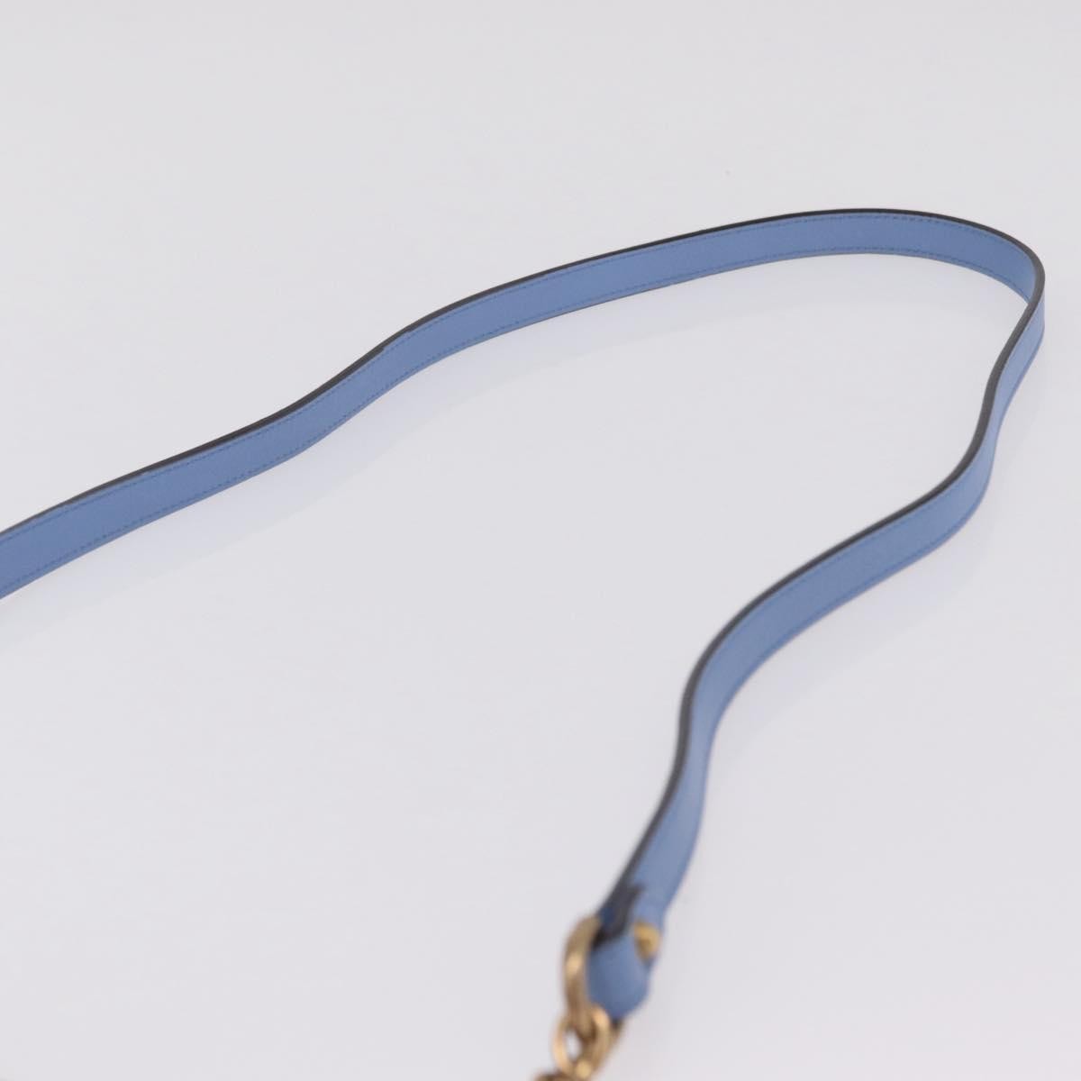 Gucci GG Marmont Matelasse Patent, Blue, Leather, Shoulder Bag