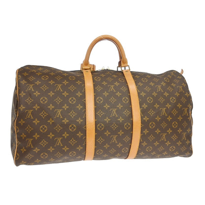 Louis Vuitton Keepall Monogram Canvas, Brown, Canvas, Travel Bag