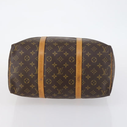 Louis Vuitton Sac Souple Handbag Monogram Canvas, BROWN, CANVAS, Handbag