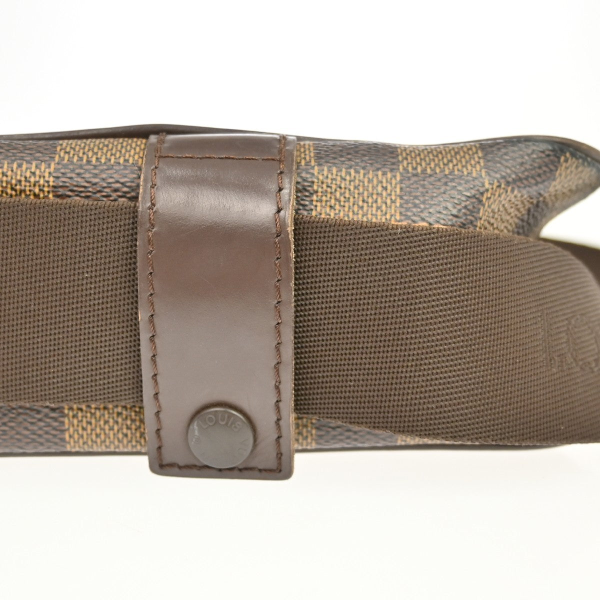 Louis Vuitton Olav Damier, Brown, Canvas, Handbag