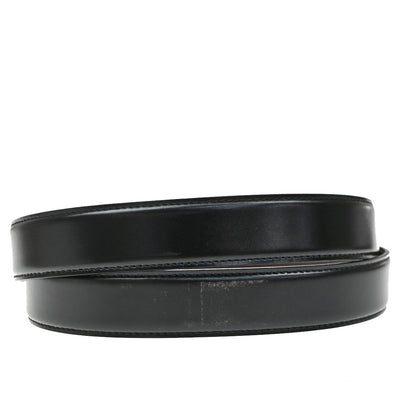 Gucci G Buckle Belt Leather, Black, Leather, Belt