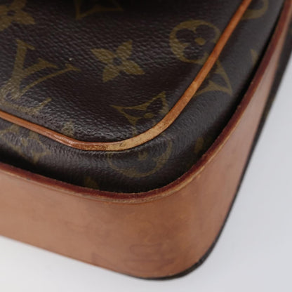Louis Vuitton Cartouchiere Monogram Canvas, Brown, Canvas, Handbag