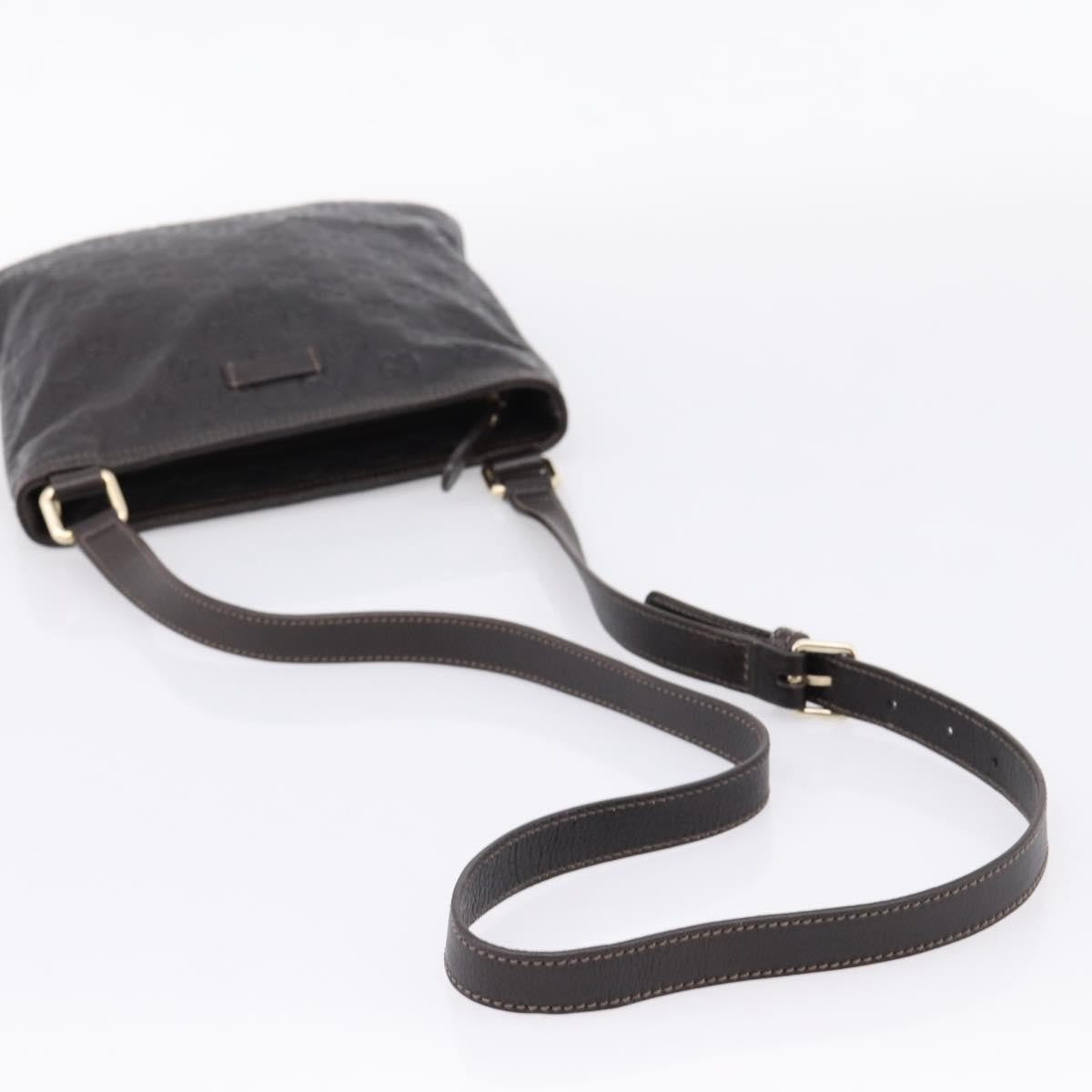 Gucci Crossbody Guccissima Leather, Brown, Leather, Crossbody Bag