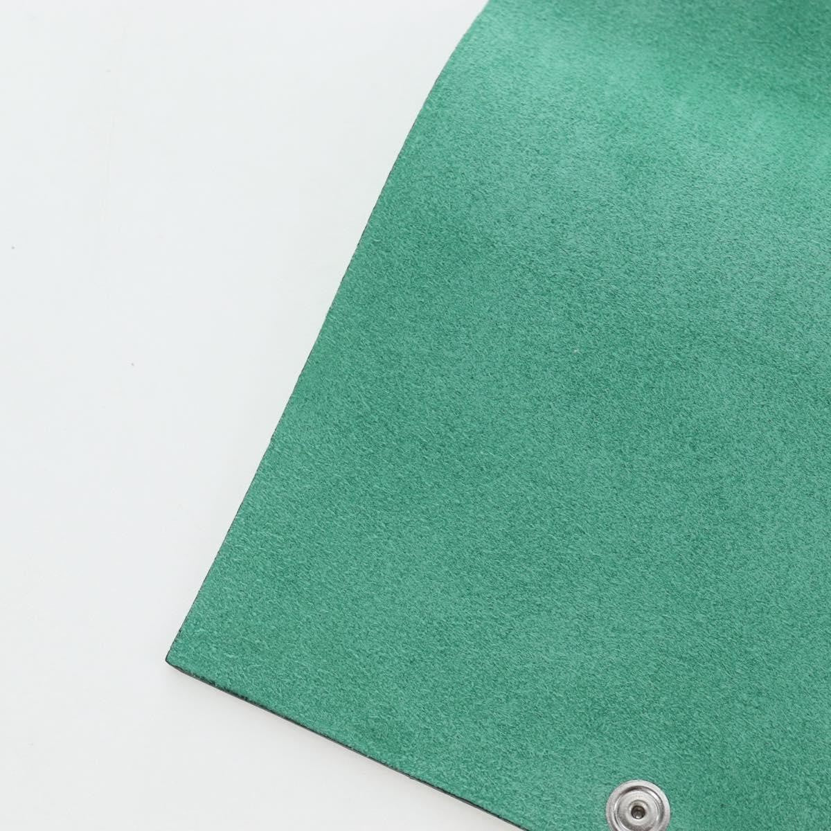 Hermes Ulysse Agenda Cover Leather, Green, Leather, Wallet