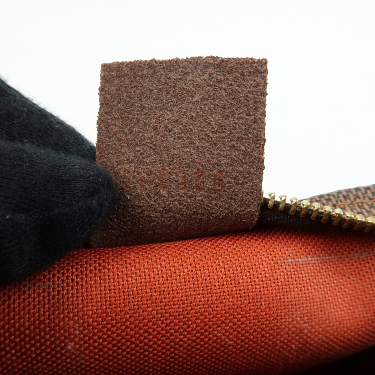 Louis Vuitton Trousse Make Up Damier, Brown, Canvas, Clutch